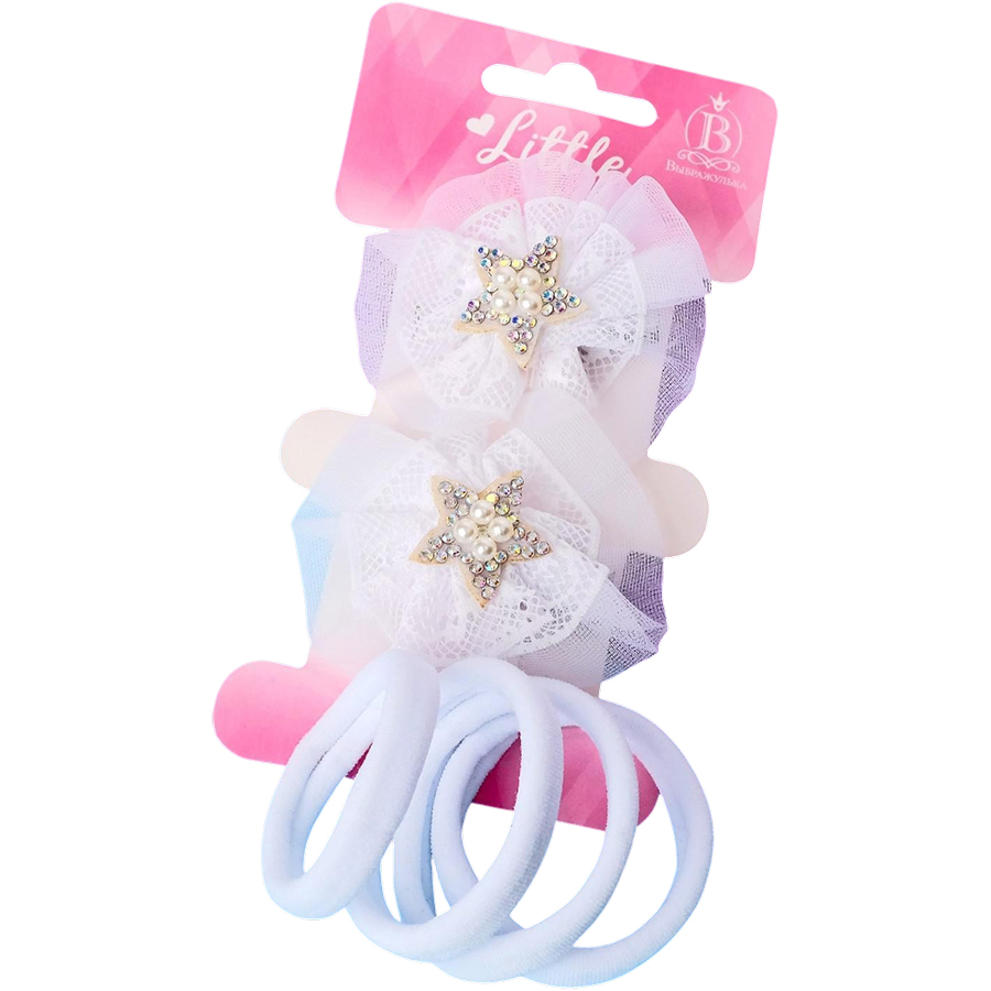 Набор для волос Выбражулька «Малышка» белый 4729590