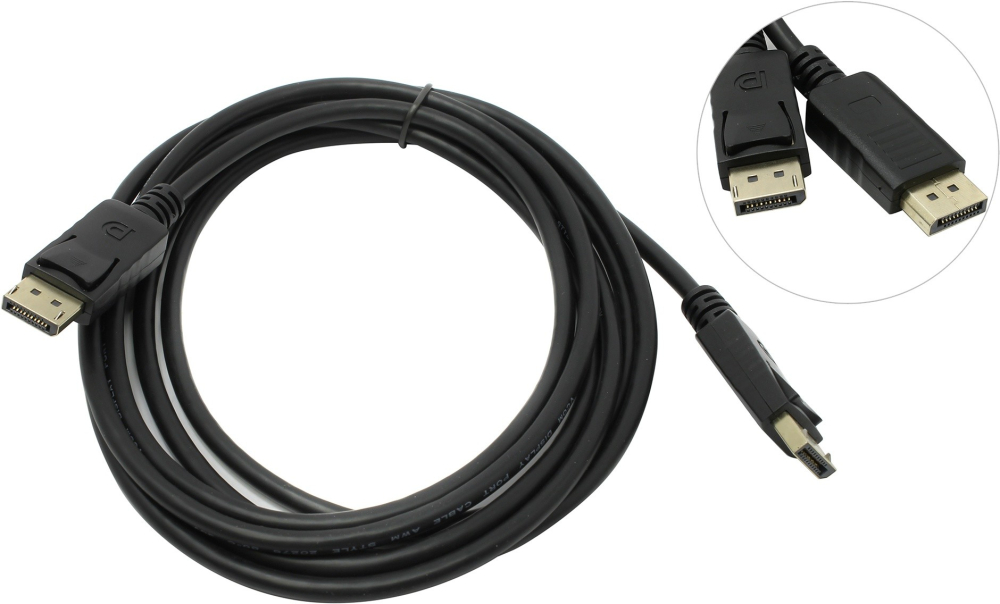 Кабель Displayport <--> Displayport  3.0м VCOM VHD6220-3M