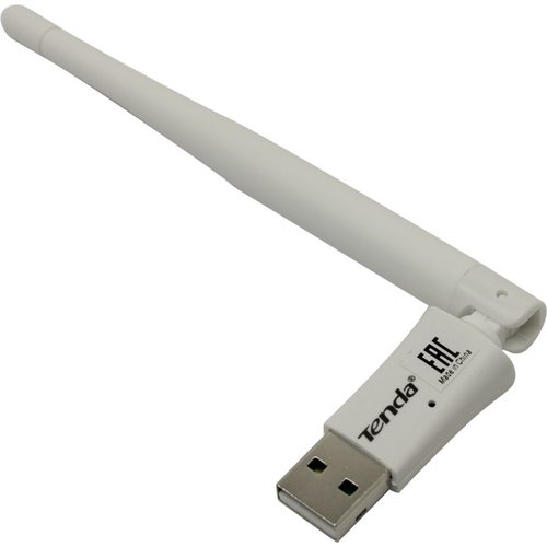 Адаптер WiFi TENDA W311Ma 802.11n 1T1R до150Мбит/с, Micro серия, внешняя антенна, USB