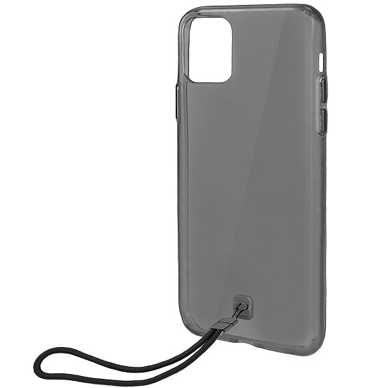 Силиконовый чехол BASEUS для iPhone 11 Pro MAX темный (Transparent Key)