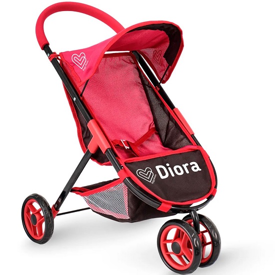 Коляска для кукол Микси, "Багги Бум" трехколесная 8024-0975/СТ