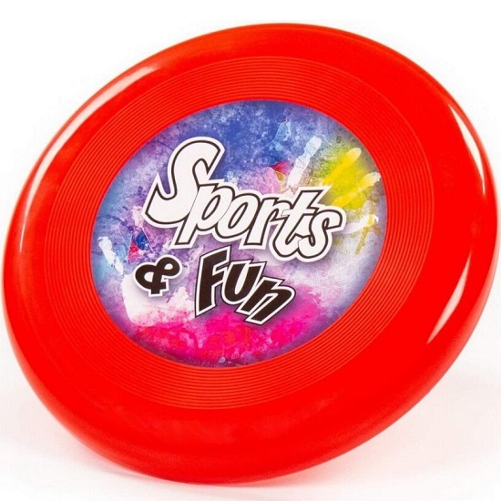 Летающая тарелка, Ø225 мм (красная) 89977