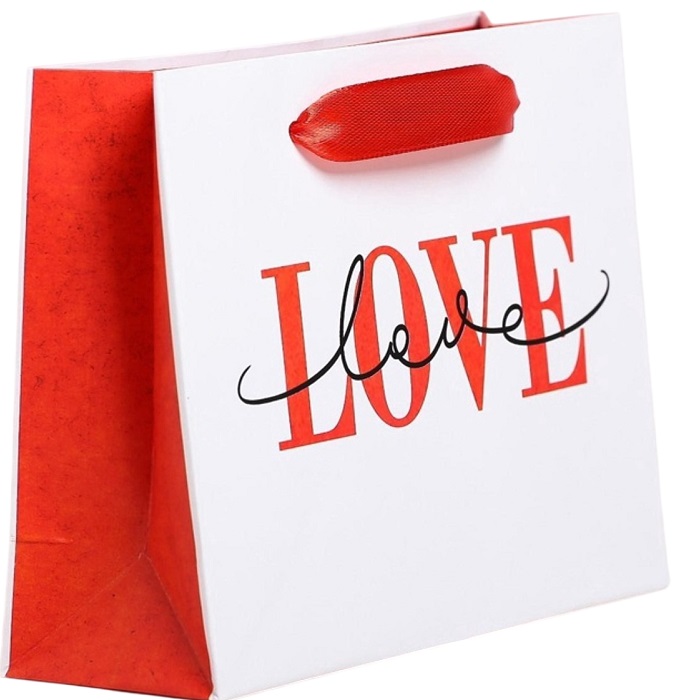 Пакет LOVE, S 15×12×5.5 см 4479150
