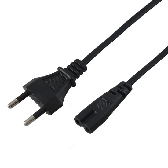 Кабель питания 1.0м 2pin C7 техпак (180525)