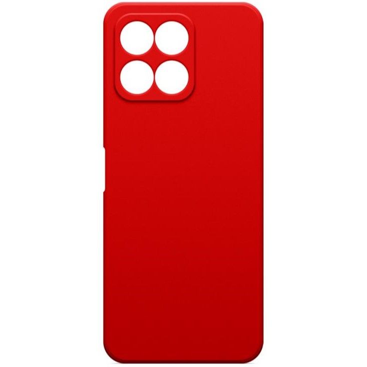 Задняя накладка SILICONE COVER для Honor X6/X6S красный