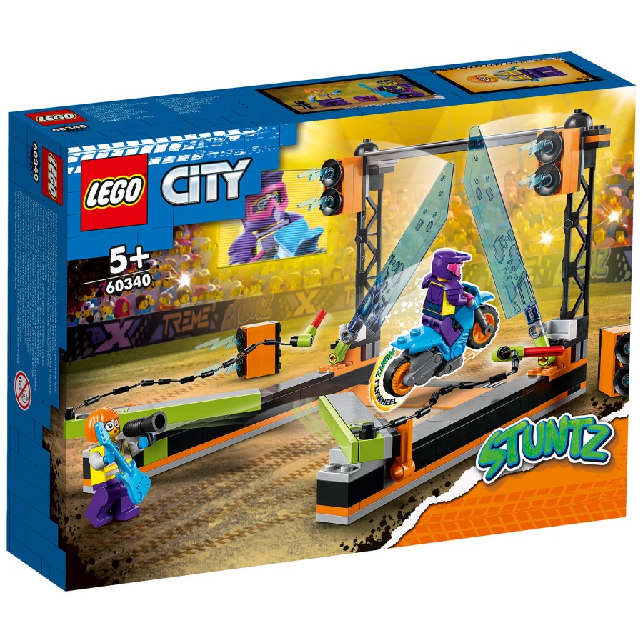 Конструктор LEGO City 60340 Трюковое испытание Лезвие