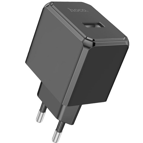 Сетевое ЗУ 1USB 2.1A HOCO CS11A Ocean, чёрный