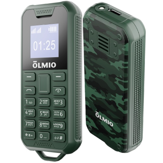 Телефон OLMIO A04 зеленый
