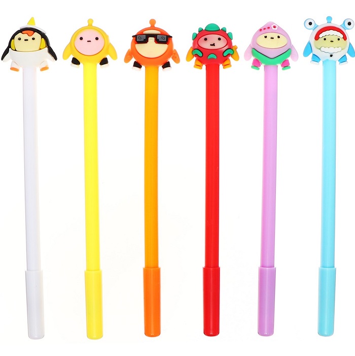 Ручка гелевая-прикол Calligrata "Монстрики", микс