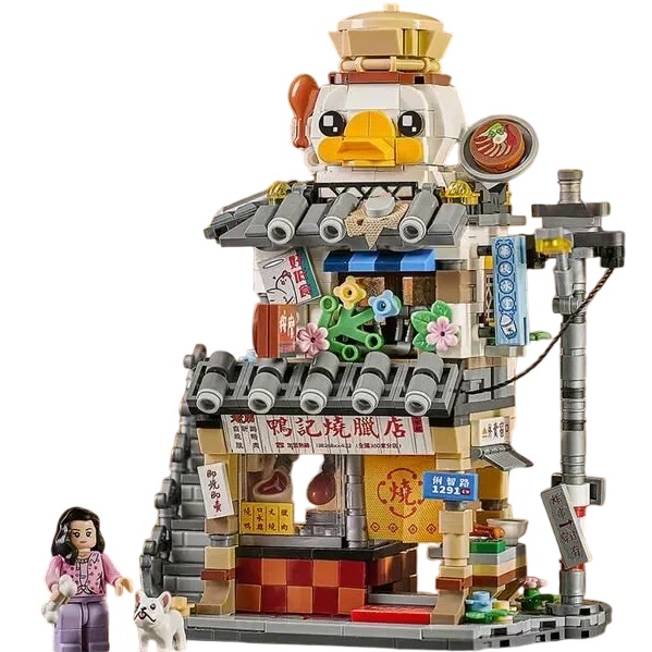 Конструктор LOZ 1291_MK Лавка с мясными деликатесами