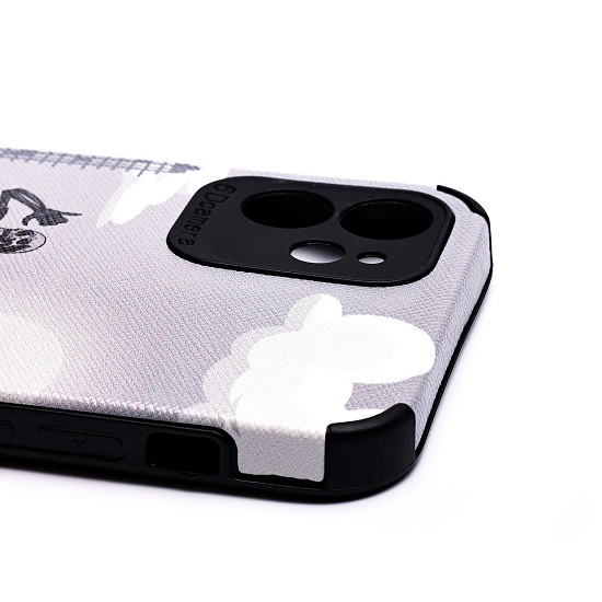 Задняя накладка SC310 для iPhone 12 (001) (black)