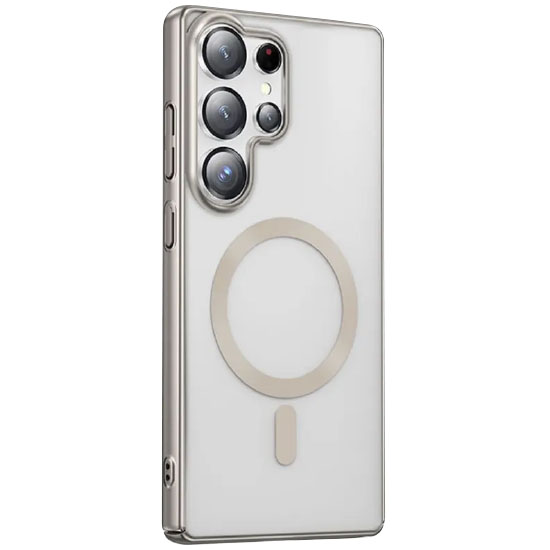 Задняя накладка KEEPHONE SKINGRIP MAGSAFE  для Samsung Galaxy S25 ULTRA TITAN