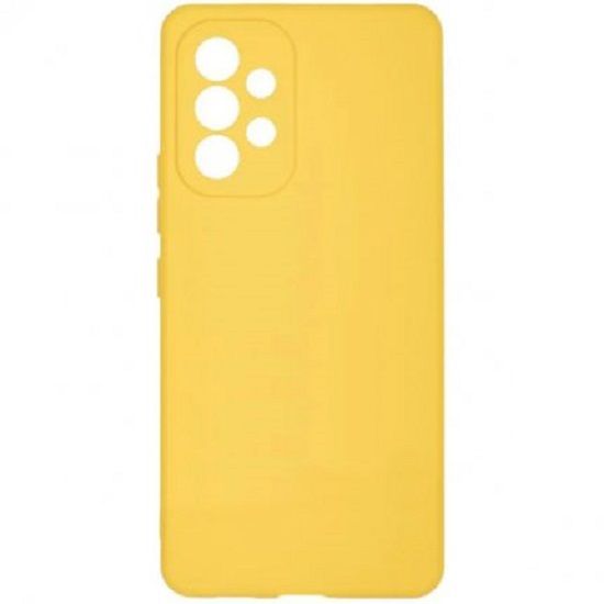 Задняя накладка ZIBELINO Soft Matte для Samsung A53 5G (A536) (желтый) защита камеры