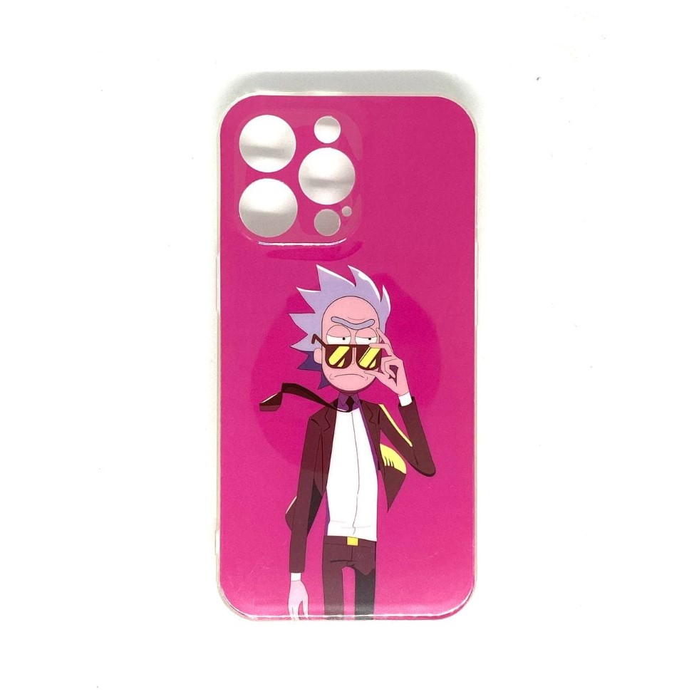 Задняя накладка MOBIS для iPhone 13 Pro Rick and Morty