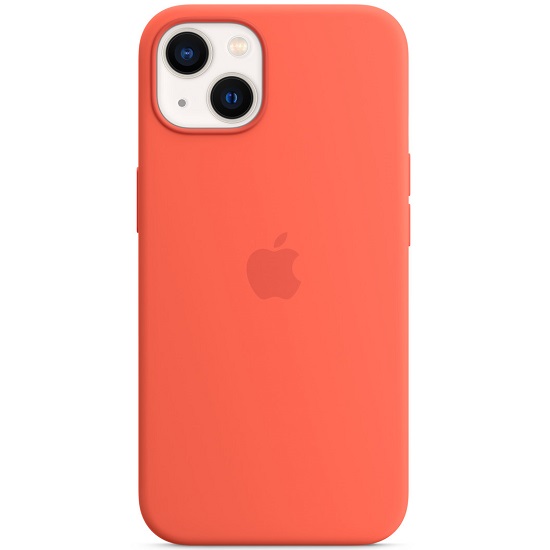 Силиконовый чехол STR Soft Touch MagSafe для iPhone 13 Nectarine (нектарин)