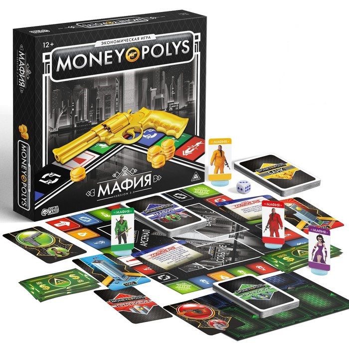 Экономическая игра «MONEY POLYS. Мафия», 12+
