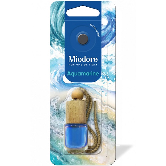 Ароматизатор MIODORE - AQUAMARINE флакон с дер.крышкой