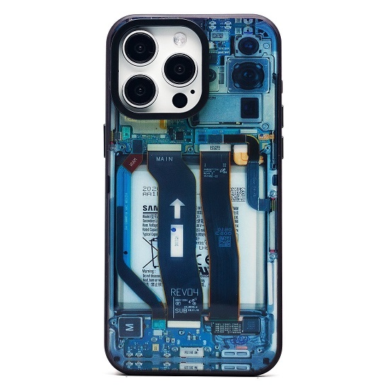 Задняя накладка PC088 для iPhone 15 Pro Max (1) (multicolor) (230279)