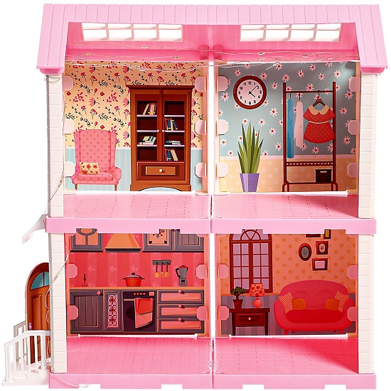 Кукольный домик «Крошики. Уютный дом» с мебелью 9600080