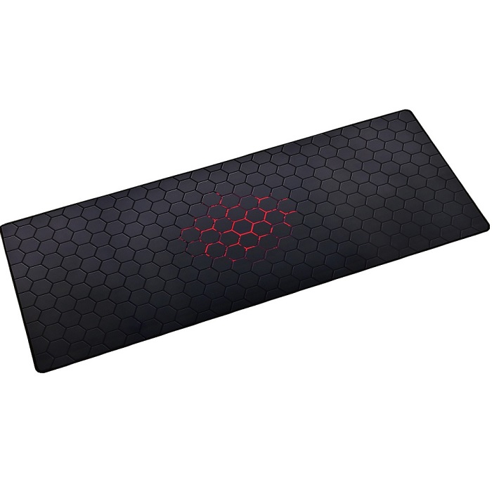 Коврик VIXION «Соты» MP32 400x900x3 мм красный