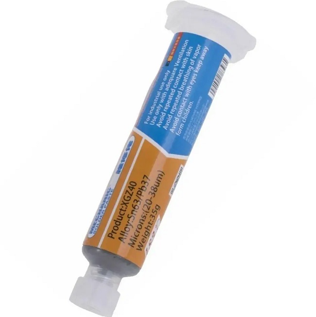 Низкотемпературная паяльная паста Mechanic (35г) 183°C