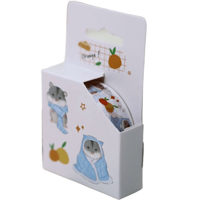 Декоративный скотч «Hamster», orange