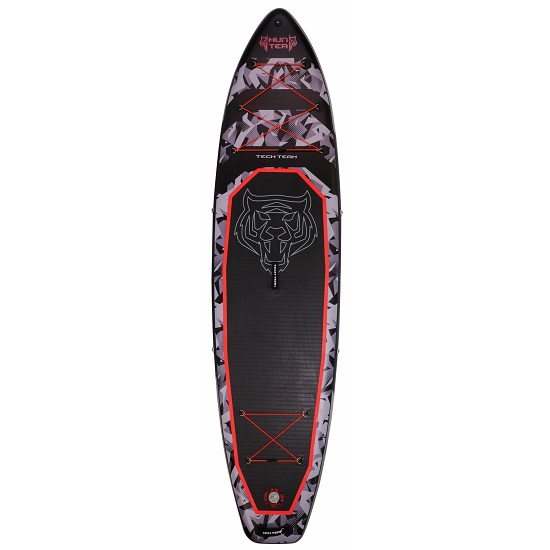 Сапборд TECH TEAM Hunter Grey/Серый 335x83x15 см