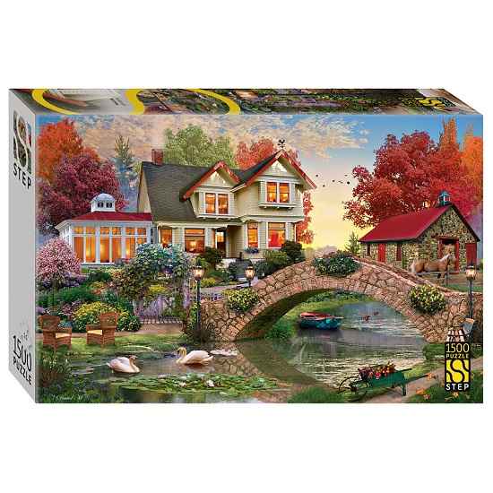 Пазл Step Puzzle Тихое утро 1500