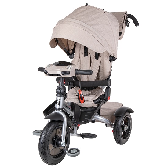 Велосипед 3-колесный TECH TEAM Luxury бежевый