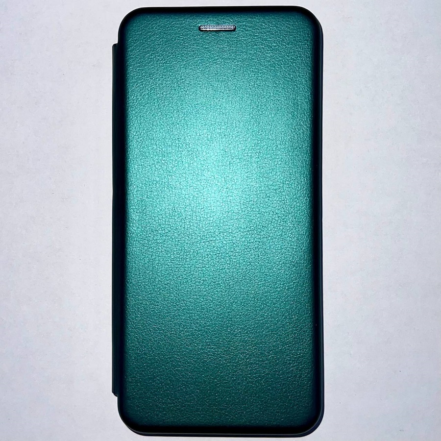 Чехол футляр-книга STYLISH для Xiaomi Redmi NOTE 13 PRO+ (5G) 2023 темно-зеленый