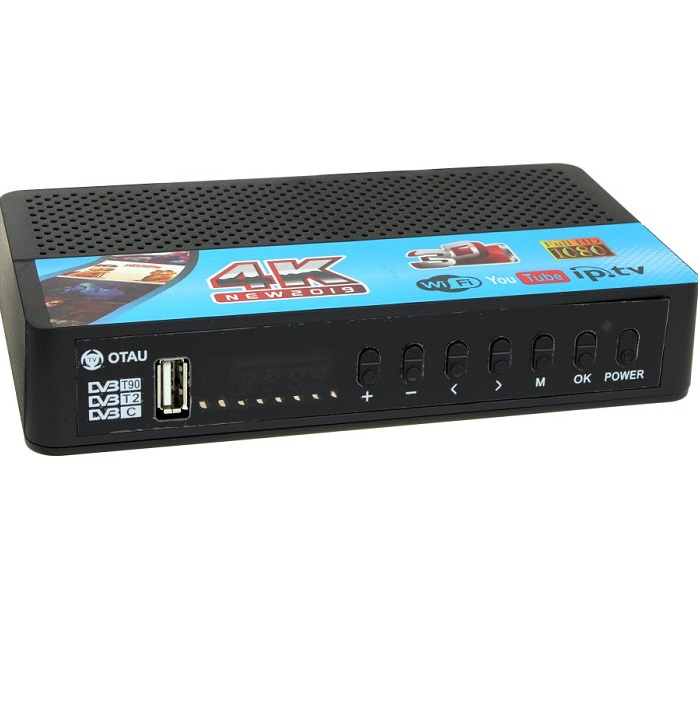 Ресивер DVB-T2 ОРБИТА HD999С + HD плеер (Wi-Fi)