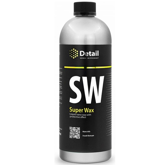 Жидкий воск DETAIL SW (Super Wax) 1000мл (DT-0160)
