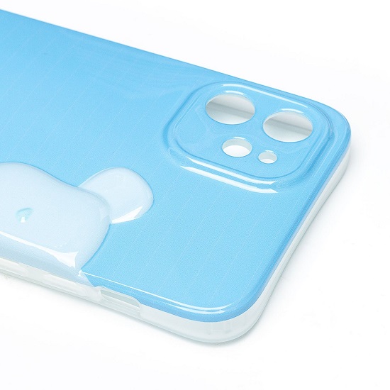 Задняя накладка SC332 для iPhone 12 (light blue)