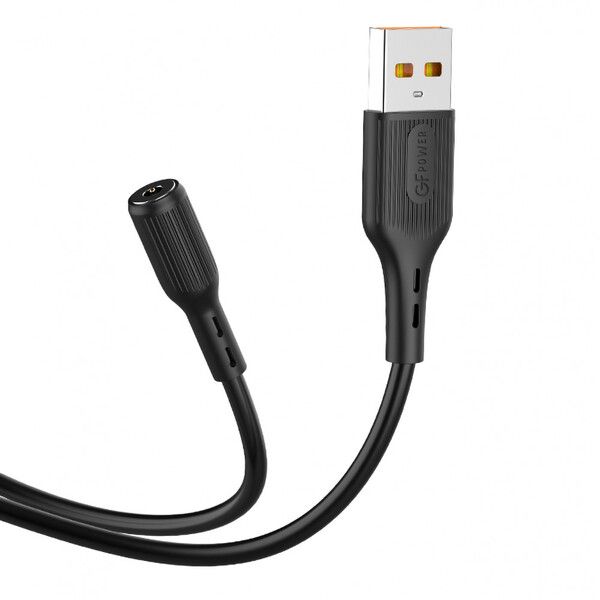 Кабель USB <--> Type-C  1.0м GFPower MAG18T магнитный черный