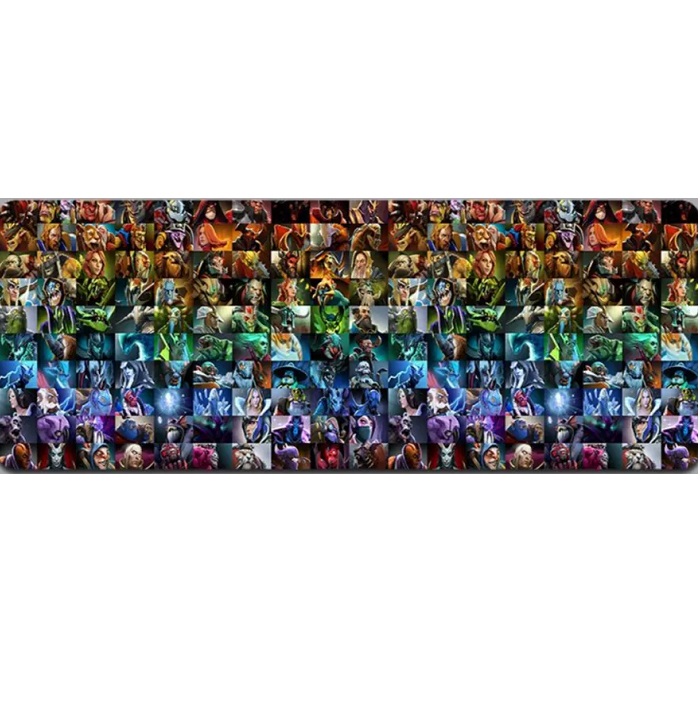 Коврик 900*400*4 Dota 2 №17