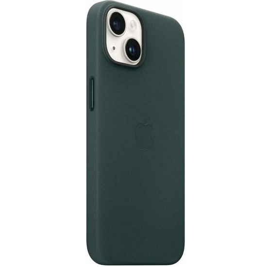Задняя накладка MATTE CASE MagSafe для iPhone 14 №01 Зеленый