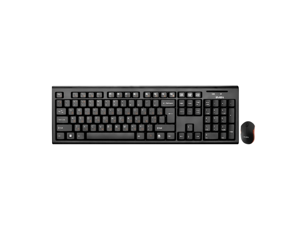 Клавиатура+мышь БП SVEN 5800 Black