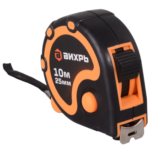 Рулетка 10мх25мм ВИХРЬ 73/11/1/3