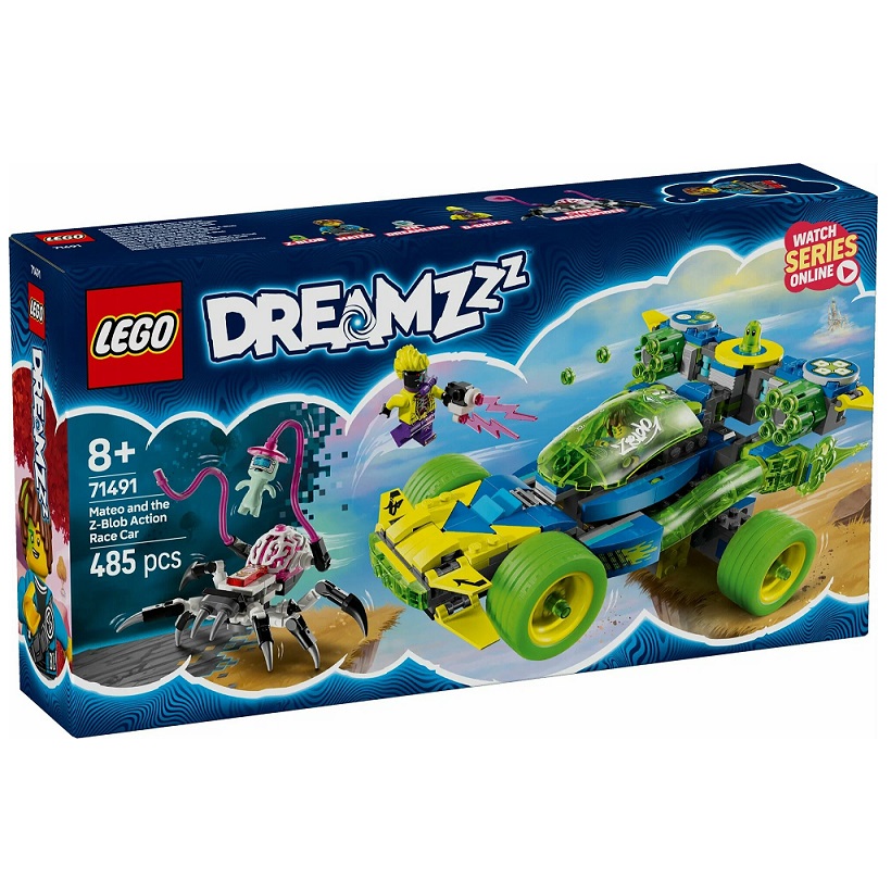Конструктор LEGO DREAMZzz 71491 Матео и гоночный автомобиль Z-Blob Action