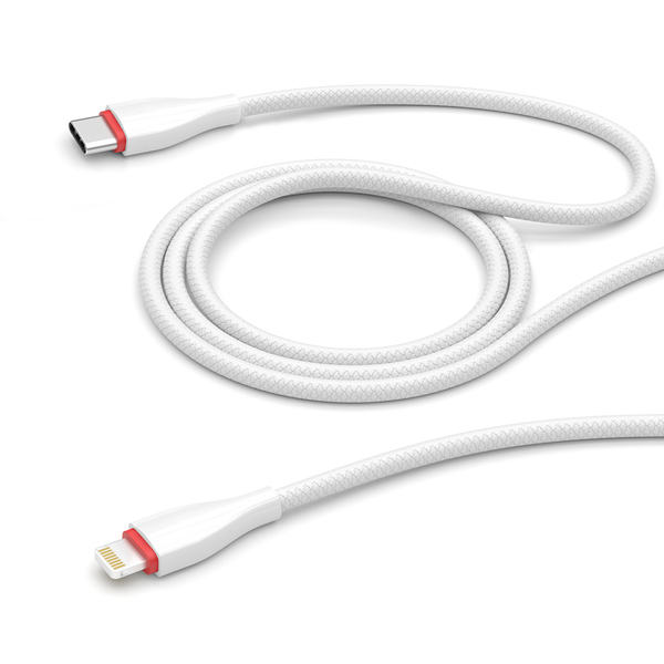 Кабель Lightning <--> Type-C  1.0м DEPPA Ceramic белый (72399)