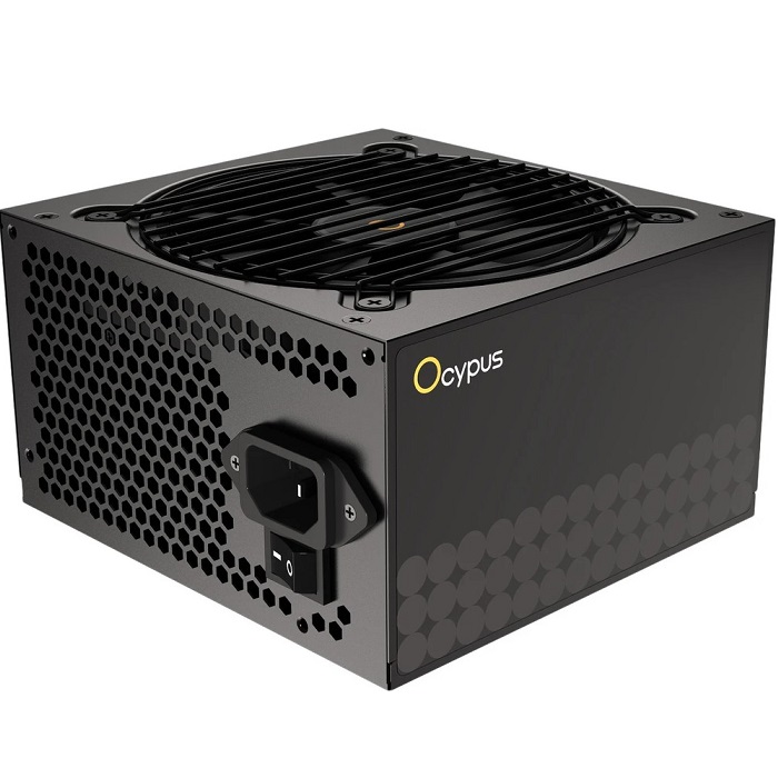 Блок питания 850W Ocypus Gamma P850 BK (ATX, 80 PLUS, APFC, 20+4 pin, 120мм fan, PCI-E 6+2Px4, 6xSATA) (Gamma-P850-W1HDBK024X-EU)