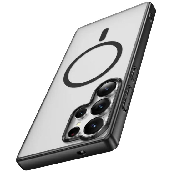 Задняя накладка KEEPHONE SKINGRIP MAGSAFE для Samsung Galaxy S25 ULTRA BLACK