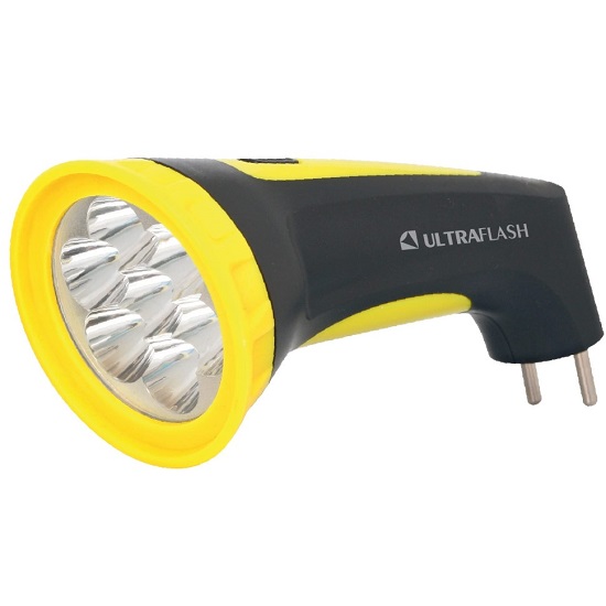 Фонарь ULTRAFLASH LED3807M черный/желтый