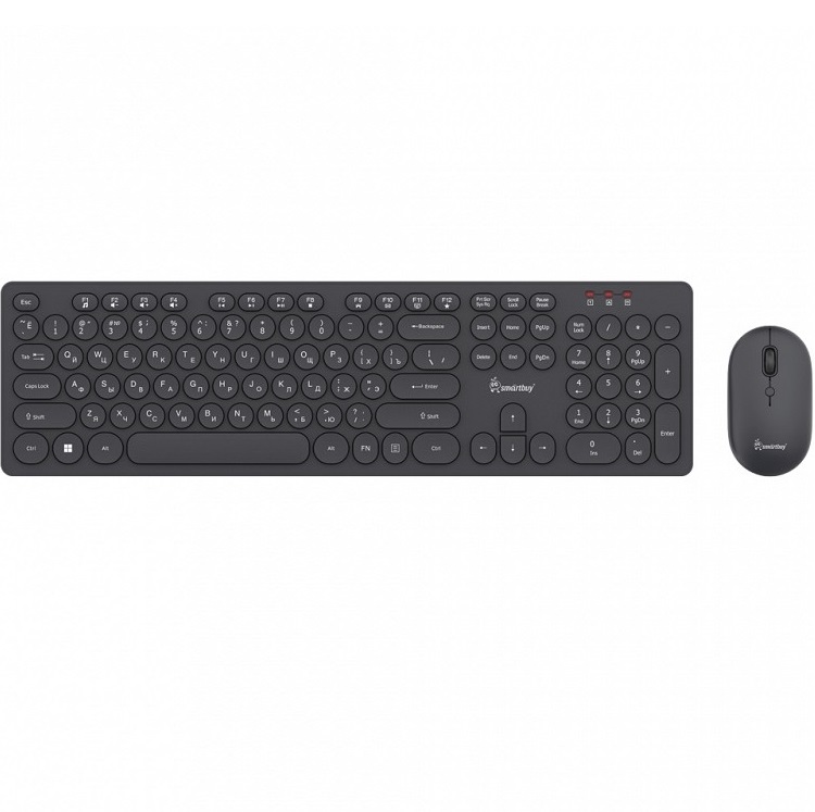 Клавиатура+мышь БП SMARTBUY ONE 328327AG черный (SBC-328327AG-K)