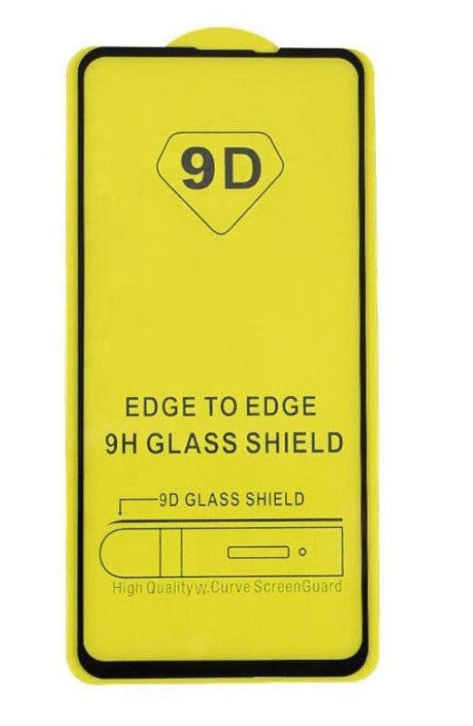 Противоударное стекло 9D NONAME для Samsung Galaxy A10 белое, полный клей