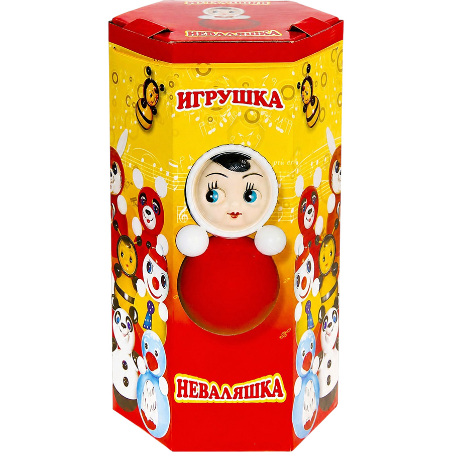 Неваляшка в художественной упаковке, МИКС