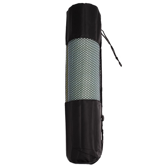 Чехол для йога-коврика Sangh, 68×22 см, для толщины до 6 мм, цвет чёрный