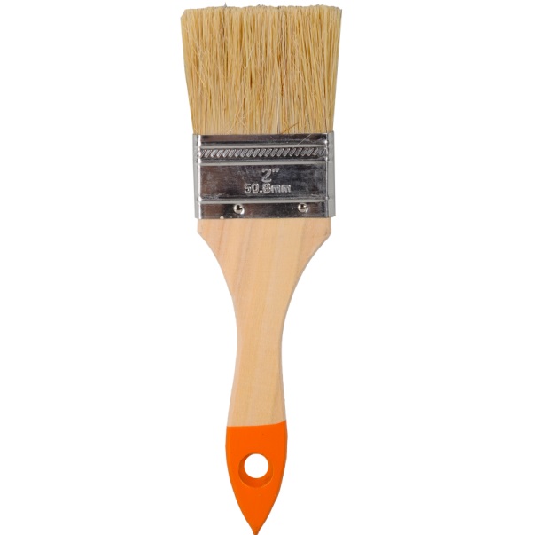 Кисть СТАНДАРТ 50 мм 2'' натуральная щетина ВИХРЬ 73/3/4/3