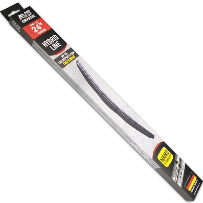 Дворник гибридный AVS Hybrid line HW-24 (600 мм)