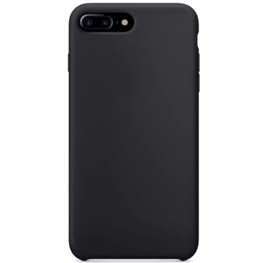 Силиконовый чехол SILICONE CASE для iPhone 7/8 Plus (18 Черный)